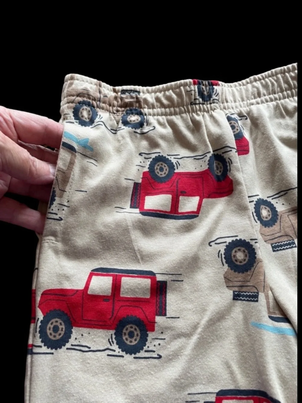 Boys 4T Vehicle Print Short Set
